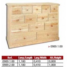 Chest of 14 drawers